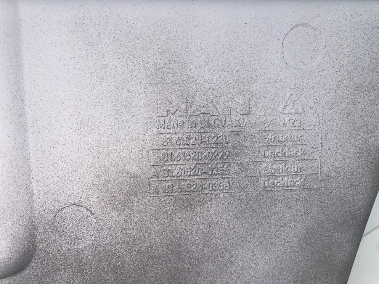 STOPNICA STOPIEŃ MAN TGL TGM TG3 TGL3 TGM3 81615200230 - Peldaño para Camión: foto 5 STOPNICA STOPIEŃ MAN TGL TGM TG3 TGL3 TGM3 81615200230 - Peldaño para Camión: foto 5