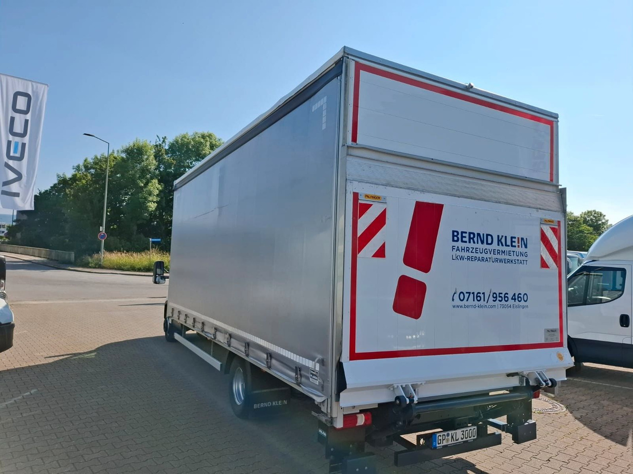Iveco 72-210P/A8,Luft,HiMatic,LBW,Schiebepl., - Furgoneta con lona: foto 2 Iveco 72-210P/A8,Luft,HiMatic,LBW,Schiebepl., - Furgoneta con lona: foto 2