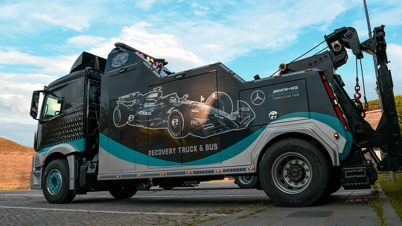 MERCEDES-BENZ Actros 2043 - Grua de remolque autos: foto 2 MERCEDES-BENZ Actros 2043 - Grua de remolque autos: foto 2