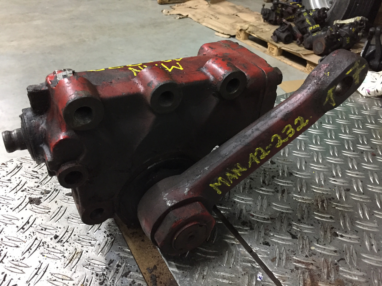 Caja de dirección para Camión Gebrauchtes Lenkgetriebe MAN F90, 12.232, Artikel - Nr.: 81.9999 - 9999: foto 8 Caja de dirección para Camión Gebrauchtes Lenkgetriebe MAN F90, 12.232, Artikel - Nr.: 81.9999 - 9999: foto 8