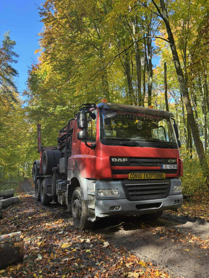 DAF CF510 - Camión forestal, Camión grúa: foto 1 DAF CF510 - Camión forestal, Camión grúa: foto 1