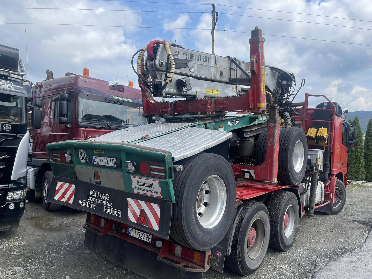 HUTTNER - Camión forestal, Camión grúa: foto 4 HUTTNER - Camión forestal, Camión grúa: foto 4