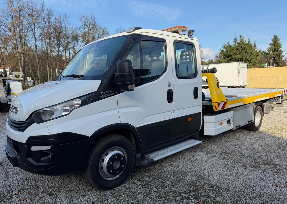 Iveco Daily 70C18 Pomoc drogowa Laweta 2019r Hi-Matic - Grua de remolque autos: foto 1 Iveco Daily 70C18 Pomoc drogowa Laweta 2019r Hi-Matic - Grua de remolque autos: foto 1