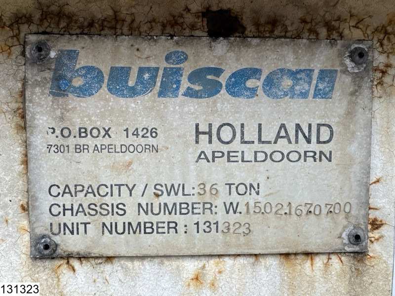 Buiscar HD36 10ft, 20ft, 30ft, 36.000KG - Semirremolque portacontenedore/ Intercambiable: foto 4 Buiscar HD36 10ft, 20ft, 30ft, 36.000KG - Semirremolque portacontenedore/ Intercambiable: foto 4