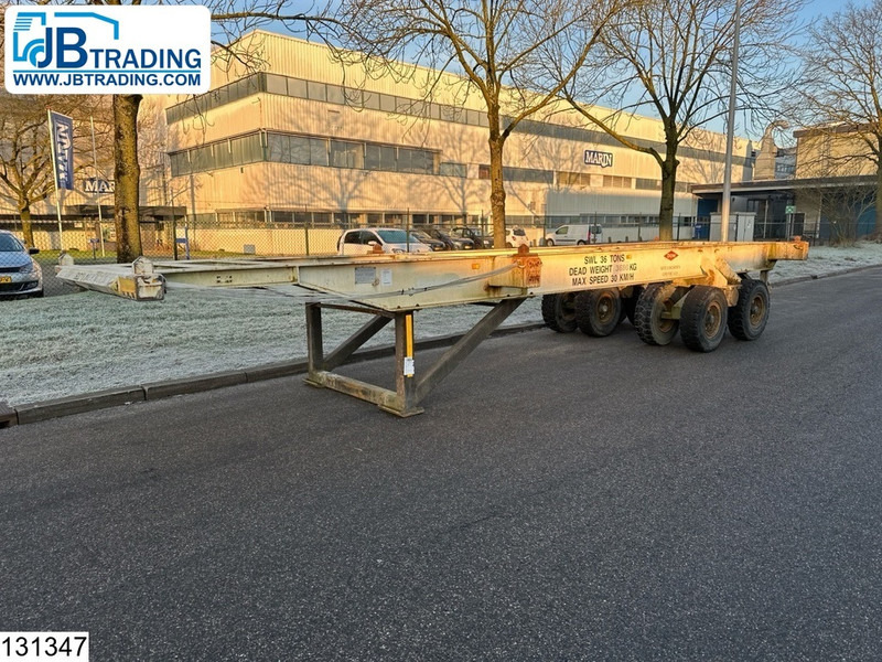 Buiscar HD36 10ft, 20ft, 30ft, 36.000KG - Semirremolque portacontenedore/ Intercambiable: foto 1 Buiscar HD36 10ft, 20ft, 30ft, 36.000KG - Semirremolque portacontenedore/ Intercambiable: foto 1