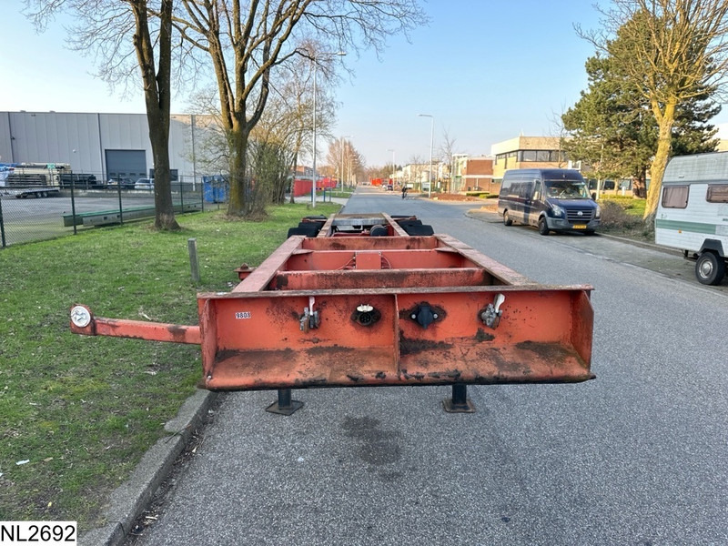 Semirremolque portacontenedore/ Intercambiable Fruehauf Container 20 FT, Steel suspension: foto 9