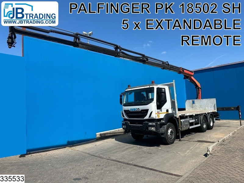 Iveco Trakker 360 6X4, EURO 6, Palfinger, Remote - Camión caja abierta, Camión grúa: foto 1 Iveco Trakker 360 6X4, EURO 6, Palfinger, Remote - Camión caja abierta, Camión grúa: foto 1