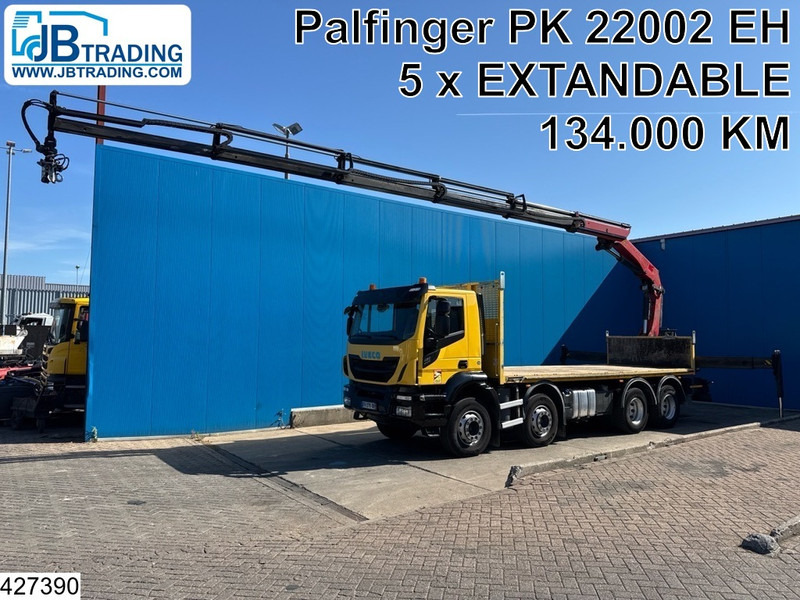 Iveco X-Way 480 8X4, EURO 6D, Retarder, Palfinger - Camión caja abierta, Camión grúa: foto 1 Iveco X-Way 480 8X4, EURO 6D, Retarder, Palfinger - Camión caja abierta, Camión grúa: foto 1