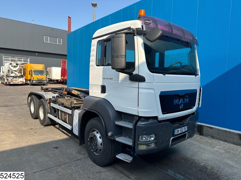 MAN TGS 26 400 6x4, EURO 4, HYVALIFT, Leaf suspension - Camión multibasculante: foto 3 MAN TGS 26 400 6x4, EURO 4, HYVALIFT, Leaf suspension - Camión multibasculante: foto 3