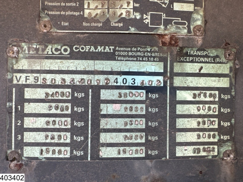 METACO Tautliner - Semirremolque lona: foto 4 METACO Tautliner - Semirremolque lona: foto 4