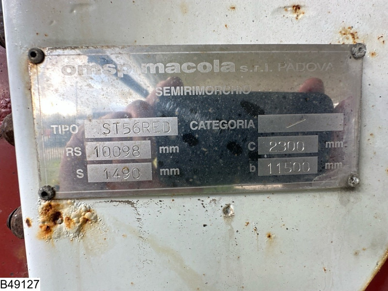 Macola Gas 56100 Liter, LPG GPL gas tank, Gaz, 1 Compartment - Semirremolque cisterna: foto 4 Macola Gas 56100 Liter, LPG GPL gas tank, Gaz, 1 Compartment - Semirremolque cisterna: foto 4