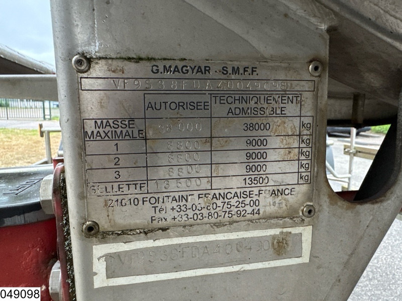 Magyar Chemie 22.500 Liter, 1 Comp - Semirremolque cisterna: foto 4 Magyar Chemie 22.500 Liter, 1 Comp - Semirremolque cisterna: foto 4