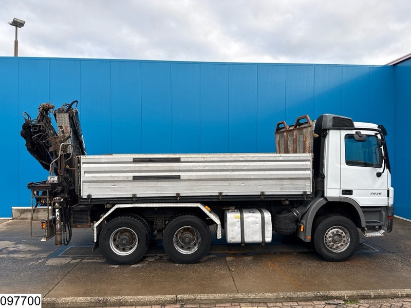 Camión volquete, Camión grúa Mercedes-Benz Actros 2636 6x4, EURO 3, HIAB, Telligent 16: foto 8 Camión volquete, Camión grúa Mercedes-Benz Actros 2636 6x4, EURO 3, HIAB, Telligent 16: foto 8