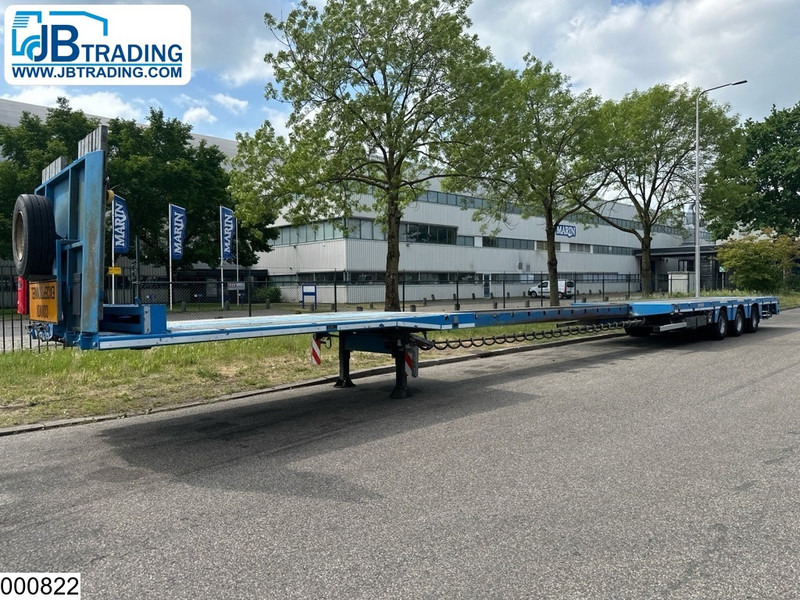 Nooteboom open laadbak 48.000 KG, 19,9 mtr, Steering axle - Semirremolque plataforma/ Caja abierta: foto 1 Nooteboom open laadbak 48.000 KG, 19,9 mtr, Steering axle - Semirremolque plataforma/ Caja abierta: foto 1