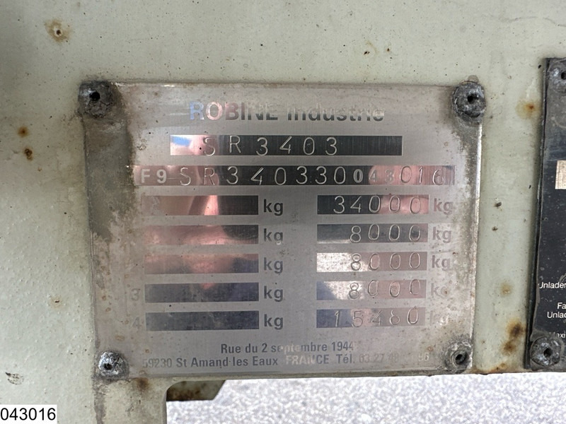 ROBINE Gas 51053 liter, LPG GPL Butane, 1 Comp - Semirremolque cisterna: foto 4 ROBINE Gas 51053 liter, LPG GPL Butane, 1 Comp - Semirremolque cisterna: foto 4