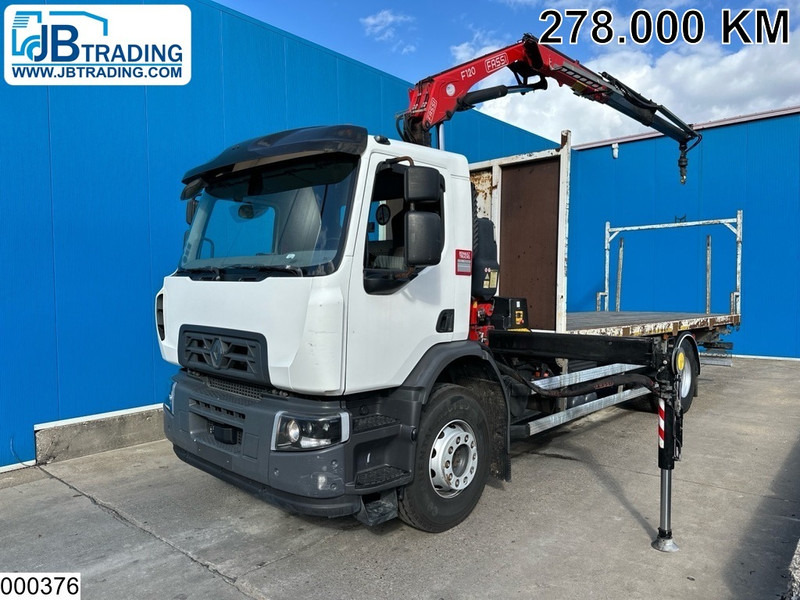 Renault C 320 EURO 6, Fassi, Remote - Camión caja abierta, Camión grúa: foto 1 Renault C 320 EURO 6, Fassi, Remote - Camión caja abierta, Camión grúa: foto 1