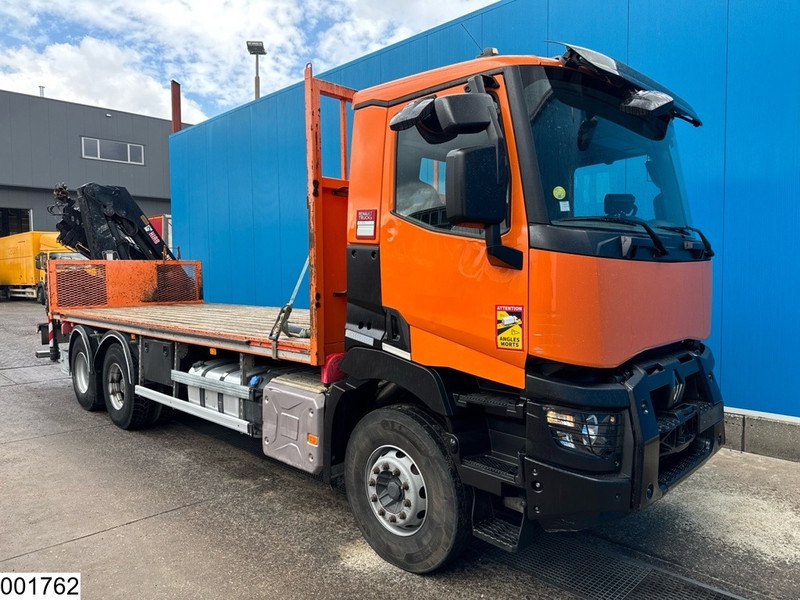 Renault C 380 6X4, EURO 6, HIAB, Remote, Steel suspension - Camión caja abierta, Camión grúa: foto 3 Renault C 380 6X4, EURO 6, HIAB, Remote, Steel suspension - Camión caja abierta, Camión grúa: foto 3
