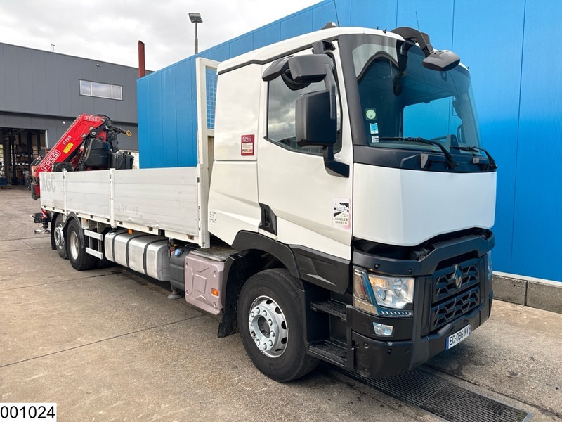 Renault C 380 EURO 6, Fassi, Remote - Camión caja abierta, Camión grúa: foto 3 Renault C 380 EURO 6, Fassi, Remote - Camión caja abierta, Camión grúa: foto 3
