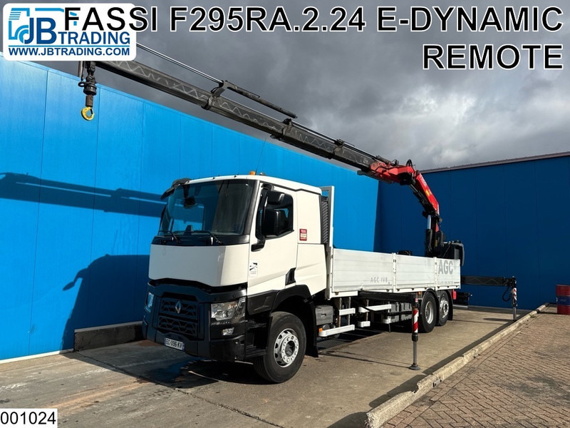 Renault C 380 EURO 6, Fassi, Remote - Camión caja abierta, Camión grúa: foto 1 Renault C 380 EURO 6, Fassi, Remote - Camión caja abierta, Camión grúa: foto 1
