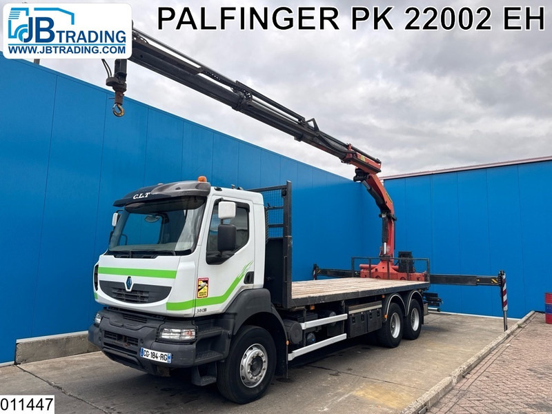 Renault Kerax 380 Dxi 6X4, EURO 5, Palfinger, Manual - Camión caja abierta, Camión grúa: foto 1 Renault Kerax 380 Dxi 6X4, EURO 5, Palfinger, Manual - Camión caja abierta, Camión grúa: foto 1