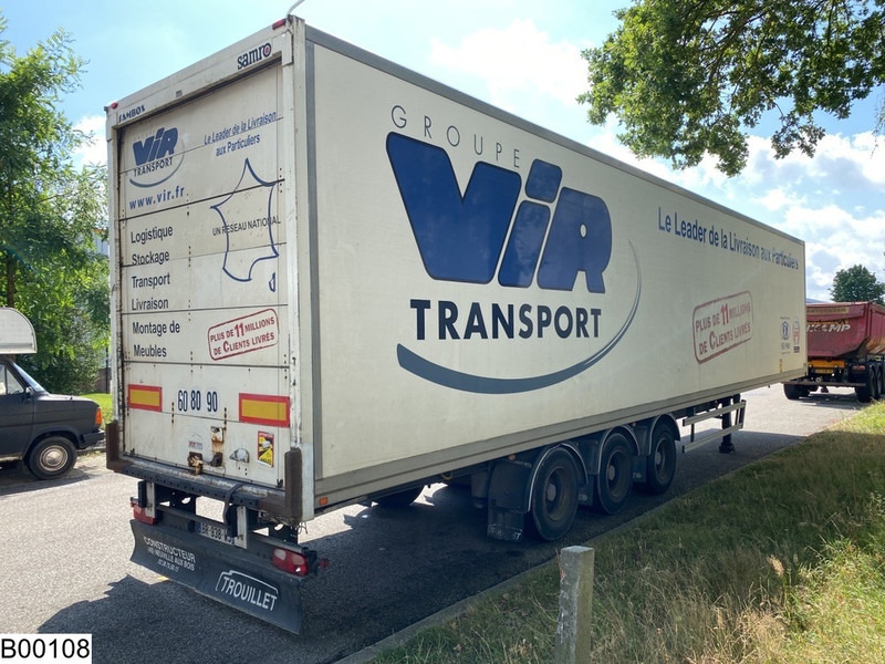 Samro gesloten bak Mega, Jumbo - Semirremolque caja cerrada: foto 2 Samro gesloten bak Mega, Jumbo - Semirremolque caja cerrada: foto 2