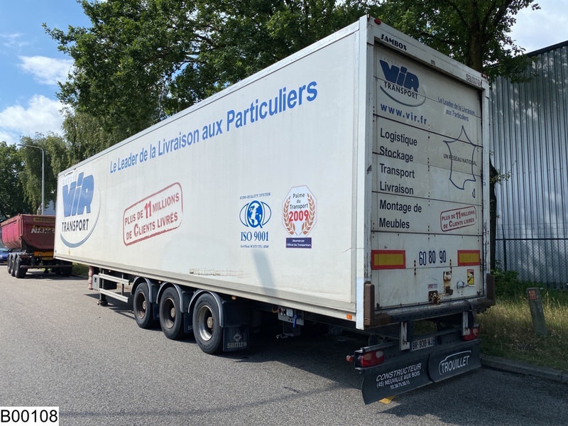 Samro gesloten bak Mega, Jumbo - Semirremolque caja cerrada: foto 4 Samro gesloten bak Mega, Jumbo - Semirremolque caja cerrada: foto 4