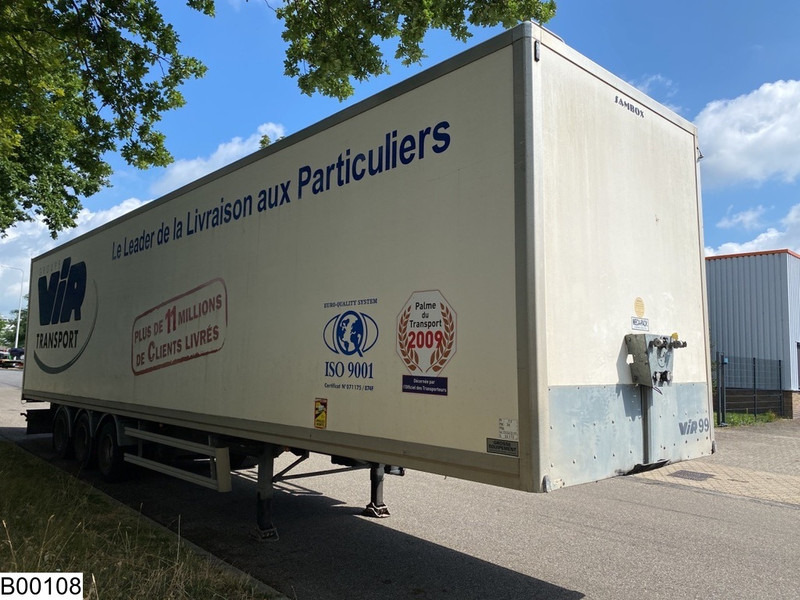 Samro gesloten bak Mega, Jumbo - Semirremolque caja cerrada: foto 3 Samro gesloten bak Mega, Jumbo - Semirremolque caja cerrada: foto 3