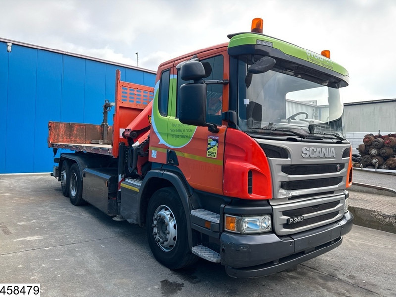 Scania P 340 6x2, CNG, Retarder, Palfinger, Remote - Camión volquete, Camión grúa: foto 3 Scania P 340 6x2, CNG, Retarder, Palfinger, Remote - Camión volquete, Camión grúa: foto 3