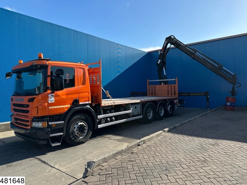 Scania P 410 8x4, EURO 6, HIAB, Remote - Camión caja abierta, Camión grúa: foto 2 Scania P 410 8x4, EURO 6, HIAB, Remote - Camión caja abierta, Camión grúa: foto 2