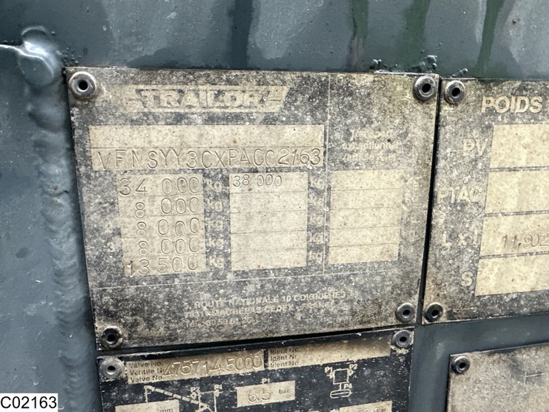 Semirremolque cisterna Trailor Fuel 39919 Liter, 9 Compartments: foto 13
