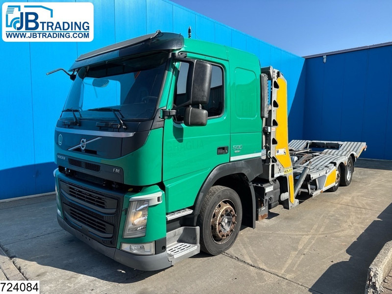 Volvo FM 500 6x2, EURO6, Trucktransport, Retarder, Rolfo - Camión portavehículos: foto 1 Volvo FM 500 6x2, EURO6, Trucktransport, Retarder, Rolfo - Camión portavehículos: foto 1