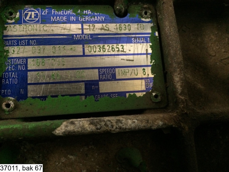 ZF 12 AS 4630 TD, Astronic, Automatic - Caja de cambios: foto 2 ZF 12 AS 4630 TD, Astronic, Automatic - Caja de cambios: foto 2