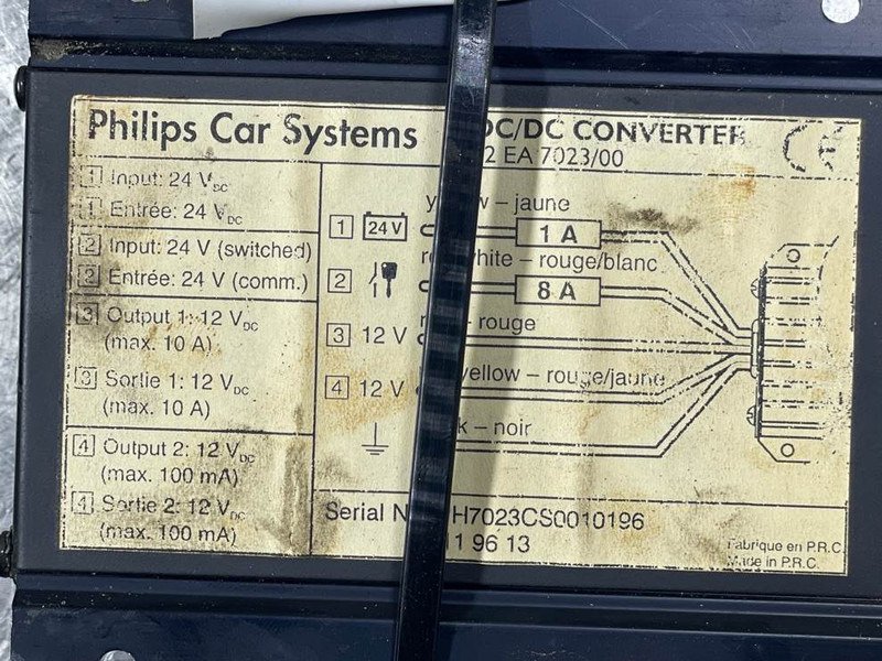 Ahlmann AZ14-4107105A-AC/DC Converter/Spannungswandler - Sistema eléctrico para Maquinaria de construcción: foto 5 Ahlmann AZ14-4107105A-AC/DC Converter/Spannungswandler - Sistema eléctrico para Maquinaria de construcción: foto 5
