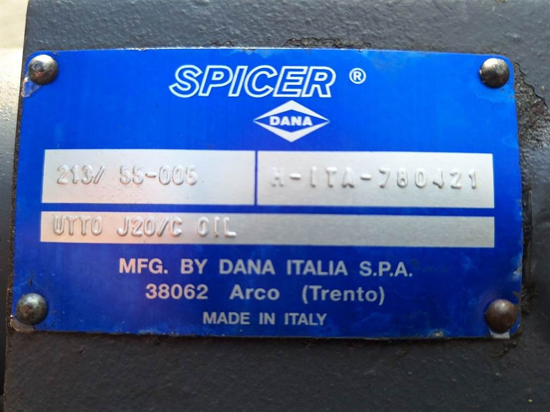 Eje y piezas para Maquinaria de construcción Ahlmann AZ150-Dana Spicer 213/55-005-Axle/Achse/As: foto 6