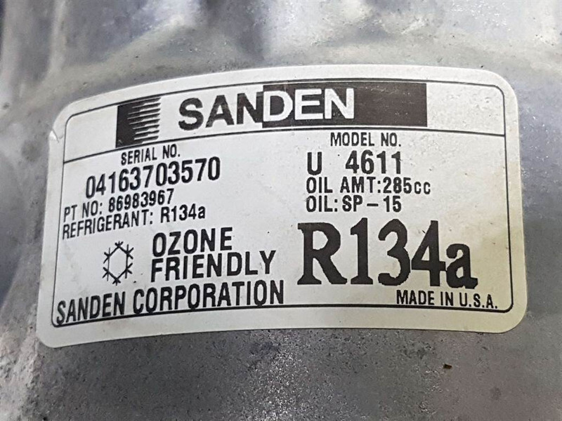 Case 621D-Sanden U4611-Compressor/Kompressor/Aircopomp - Motor para Maquinaria de construcción: foto 4 Case 621D-Sanden U4611-Compressor/Kompressor/Aircopomp - Motor para Maquinaria de construcción: foto 4