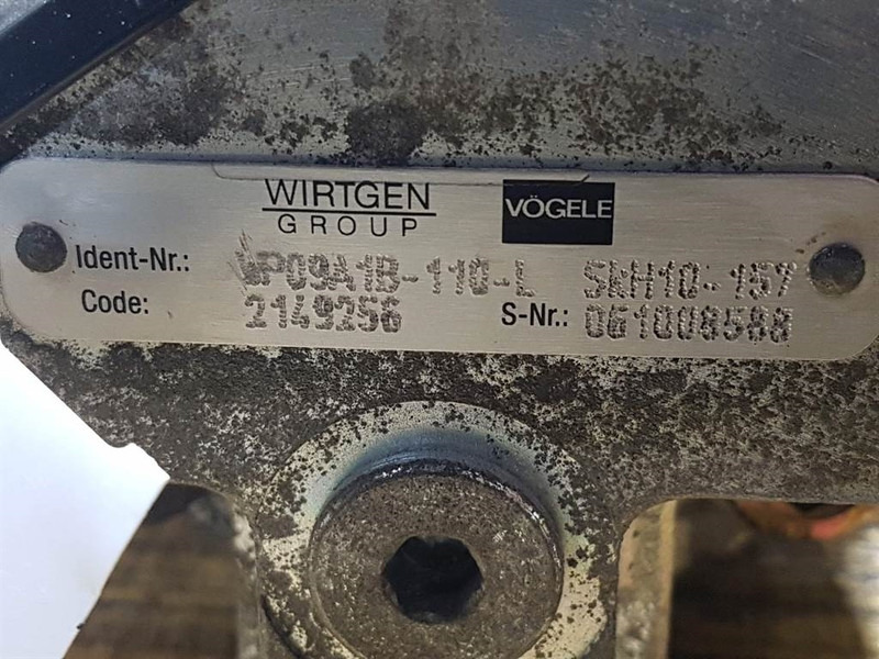 HALDEX WP09A1B-110-L - Vögele - 2149256 - Gearpump - Hidráulica: foto 3 HALDEX WP09A1B-110-L - Vögele - 2149256 - Gearpump - Hidráulica: foto 3