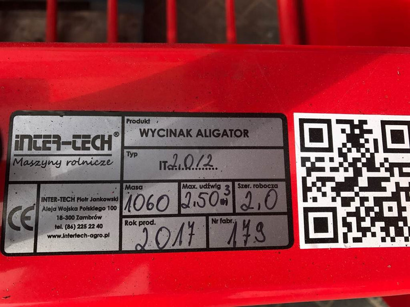 Inter-Tech agro IT2.012 - 2,00 mtr - Silage cutter/Silageschn - Equipo para silos: foto 2 Inter-Tech agro IT2.012 - 2,00 mtr - Silage cutter/Silageschn - Equipo para silos: foto 2