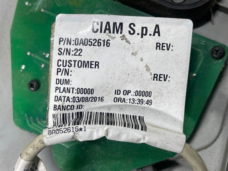 Cabina e interior para Maquinaria de construcción Mecalac 12MTX-6160134-Dashboard/Console/Konsole: foto 6