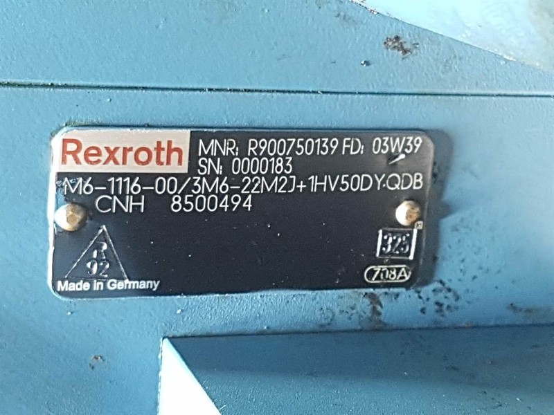 Rexroth M6-1116-00/3M6 - Fiat-Hitachi W170 - Valve - Hidráulica: foto 5 Rexroth M6-1116-00/3M6 - Fiat-Hitachi W170 - Valve - Hidráulica: foto 5