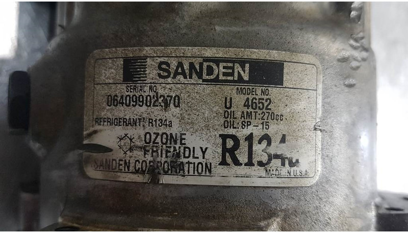 SANDEN U4652 - Compressor/Kompressor/Aircopomp - Compresor de aire acondicionado para Maquinaria de construcción: foto 3 SANDEN U4652 - Compressor/Kompressor/Aircopomp - Compresor de aire acondicionado para Maquinaria de construcción: foto 3