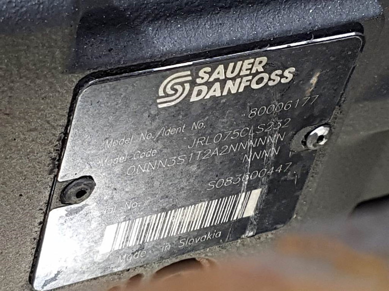 Sauer Danfoss JRL075CLS2320 -Vögele-80006177- Load sensing pump - Hidráulica: foto 3 Sauer Danfoss JRL075CLS2320 -Vögele-80006177- Load sensing pump - Hidráulica: foto 3