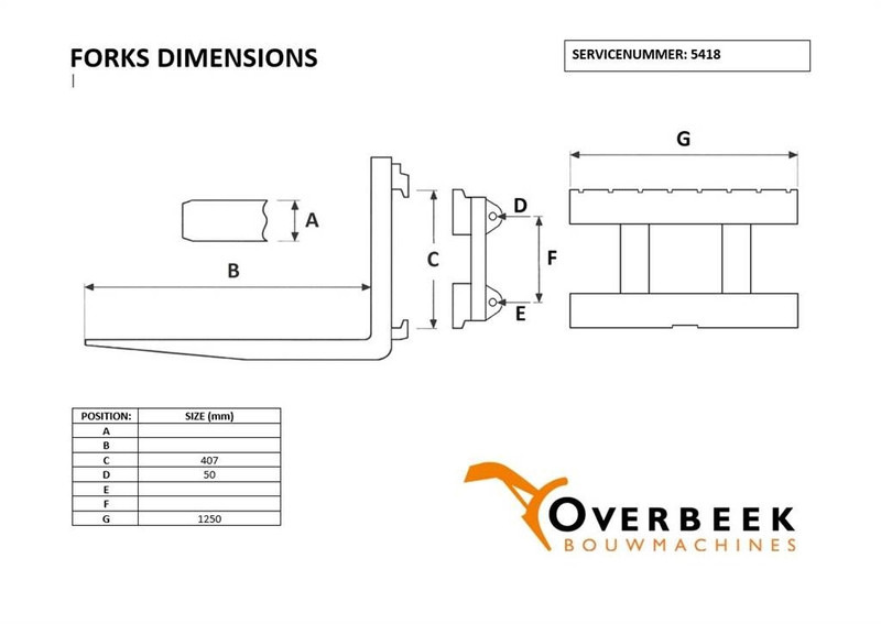 Schaeff SKL / SKS - Forks/Palletgabeln/Palletvorken - Horquillas: foto 5 Schaeff SKL / SKS - Forks/Palletgabeln/Palletvorken - Horquillas: foto 5