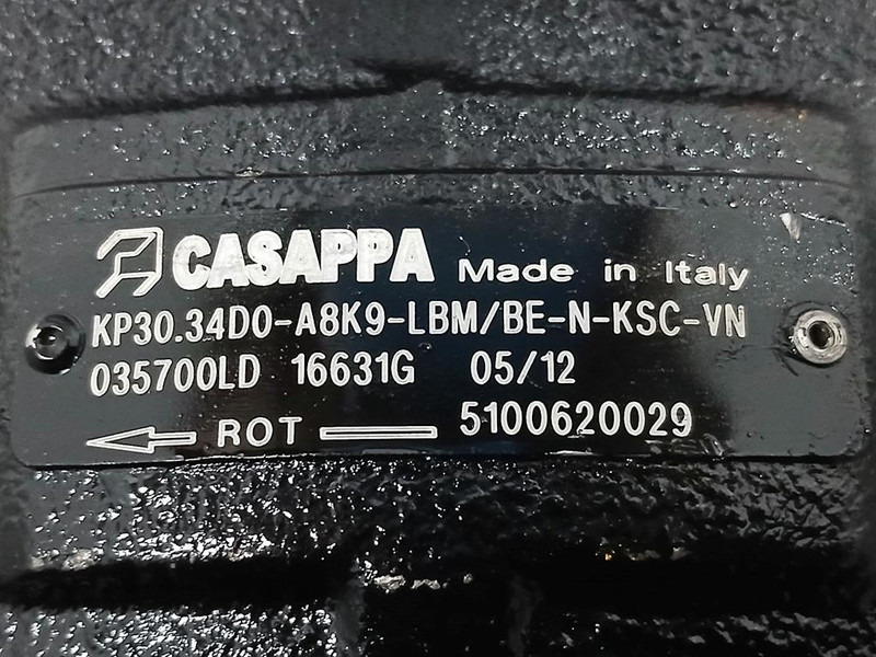 Terex TL120-5100620029-Casappa KP30.34D0-Gearpump - Hidráulica para Maquinaria de construcción: foto 5 Terex TL120-5100620029-Casappa KP30.34D0-Gearpump - Hidráulica para Maquinaria de construcción: foto 5