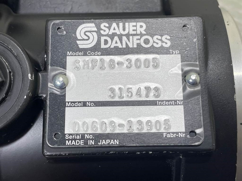 Hidráulica para Maquinaria de construcción WACKER NEUSON 1000027810-Sauer Danfoss SMF18-Hydraulic motor: foto 9