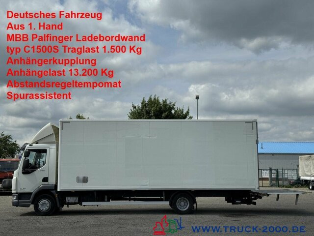 DAF LF 250 MBB Palfinger LBW 1.500 Kg AHK Tempomat - Camión caja cerrada: foto 1 DAF LF 250 MBB Palfinger LBW 1.500 Kg AHK Tempomat - Camión caja cerrada: foto 1