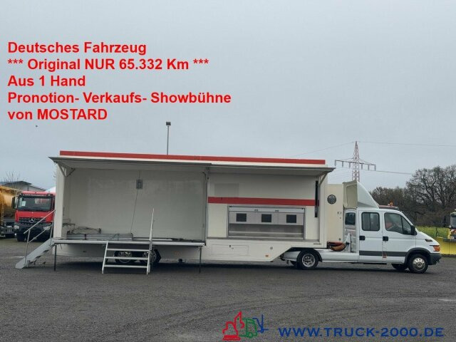 Iveco Daily 35C13 mit Promotion- Verkaufs- Showbühne - Camión tienda: foto 1 Iveco Daily 35C13 mit Promotion- Verkaufs- Showbühne - Camión tienda: foto 1