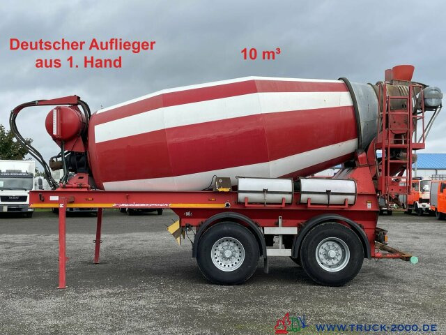 Karrena 10 m³ Betonmischer / Concrete Mixer 1.Hd - Semirremolque hormigonera: foto 1 Karrena 10 m³ Betonmischer / Concrete Mixer 1.Hd - Semirremolque hormigonera: foto 1