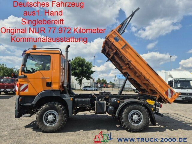 MAN TGM 13.250 4x4 Singlebereifung Nur77972KM 3Sitze - Camión volquete: foto 1 MAN TGM 13.250 4x4 Singlebereifung Nur77972KM 3Sitze - Camión volquete: foto 1