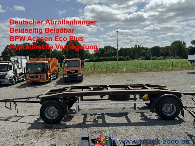 (Meiller) Platal AC18 Abrollanhänger BPW Achsen - Remolque multilift/ Portacontenedores de cadenas: foto 1 (Meiller) Platal AC18 Abrollanhänger BPW Achsen - Remolque multilift/ Portacontenedores de cadenas: foto 1