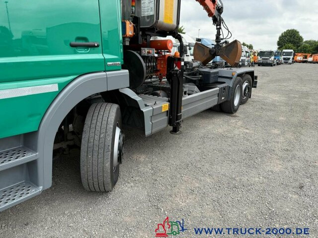 Camión multibasculante, Camión grúa Mercedes-Benz 2024 Atlas Abroller Atlas Kran FB Nur77.937 KM: foto 14